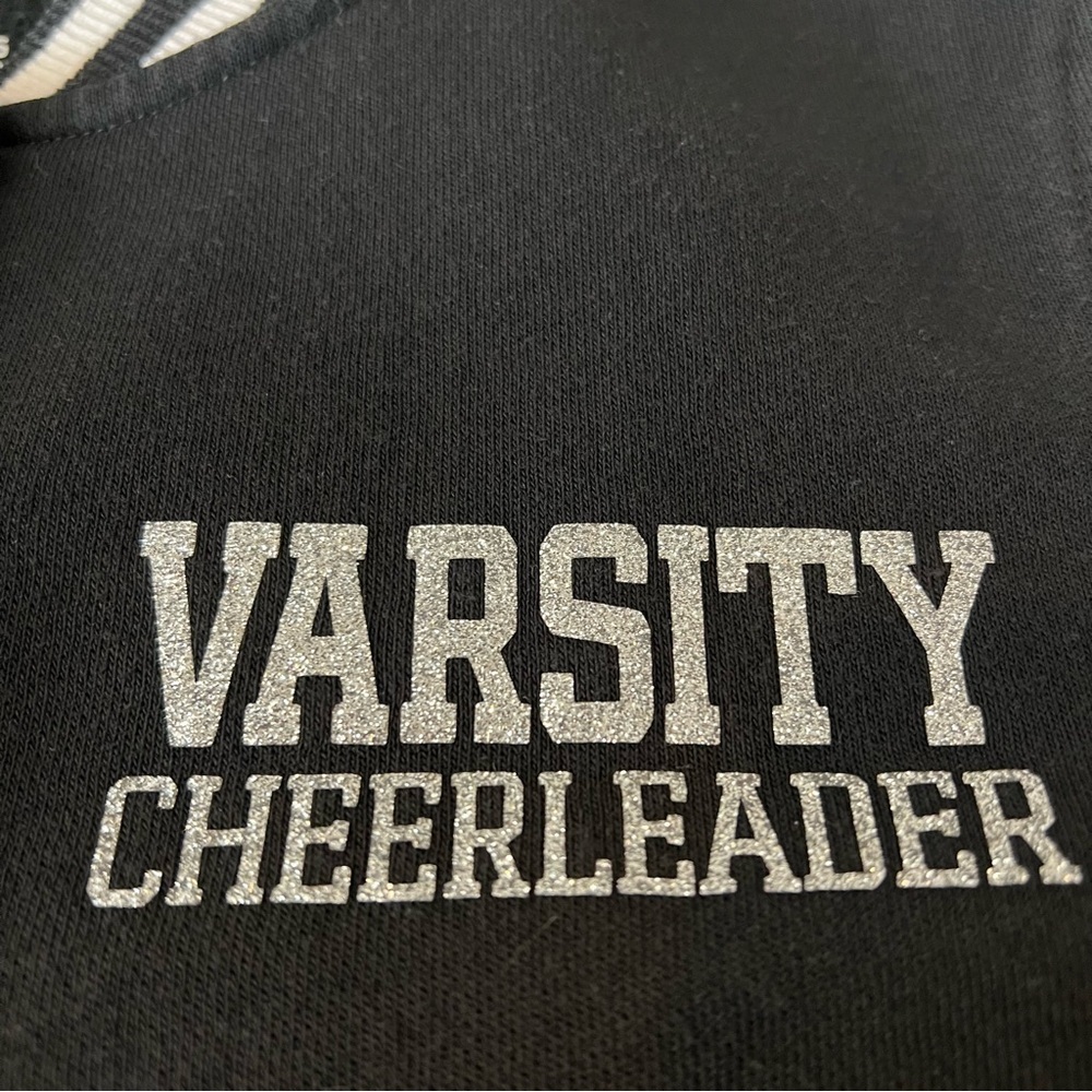 Sport-Tek Varsity Cheerleading jacket, cotton blend, snap closure, sz S - Picture 9 of 16